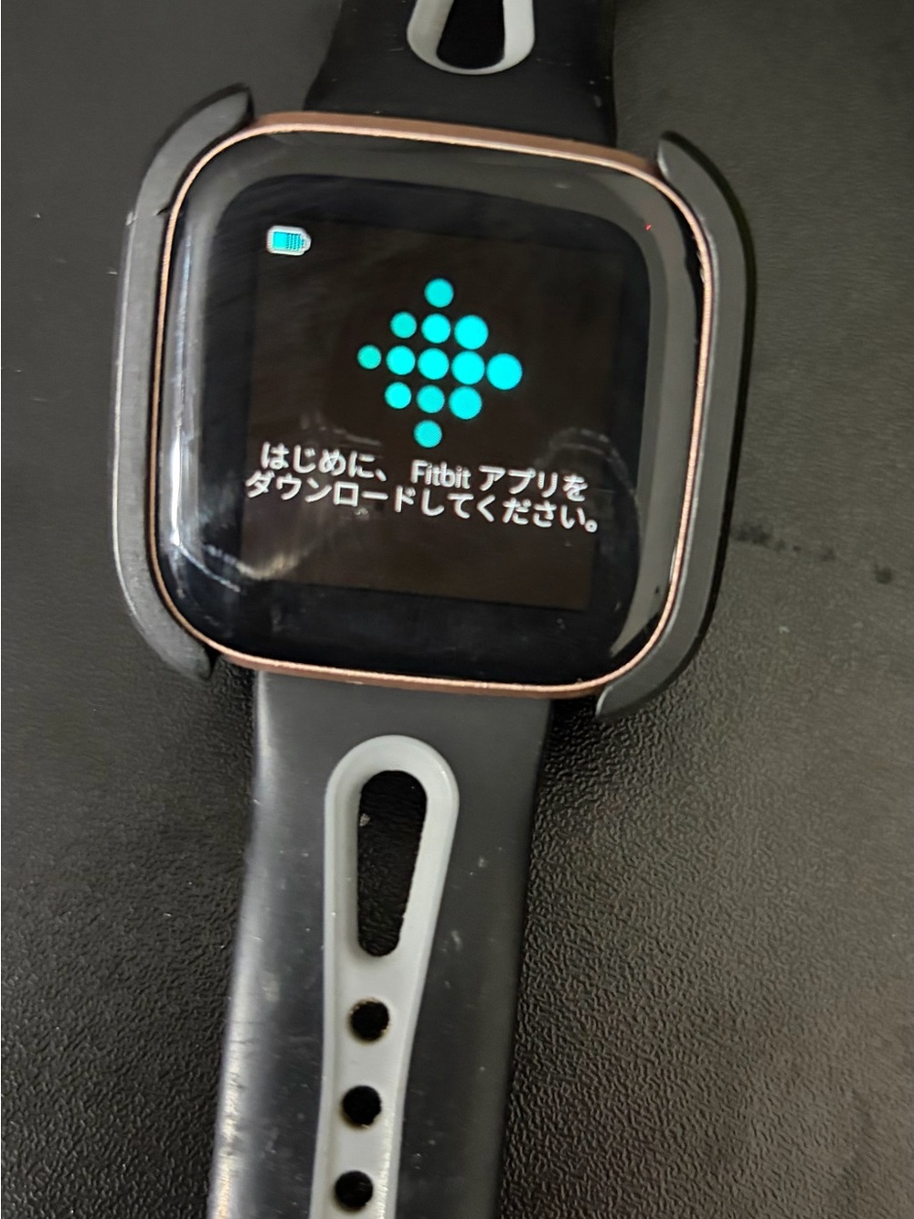 Fitbit Versa 2 Black with Rose Gold
